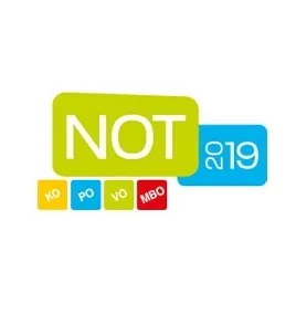Logo van de NOT 2019