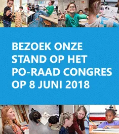 Uitnodiging voor de stand van Triqs Educatief op het PO-Raad-congres van 8 juni 2018
